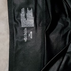 Wildfable Leather faux leggings